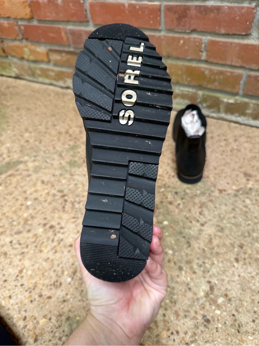 Women’s Sorel Black Interior Labeled Shoe - Picture 4 of 7